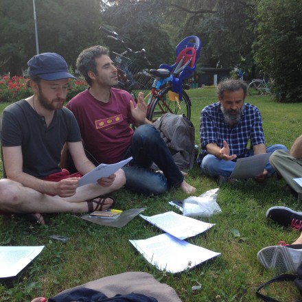Reading group: Second encounter. Photo: Lungomare, 2015