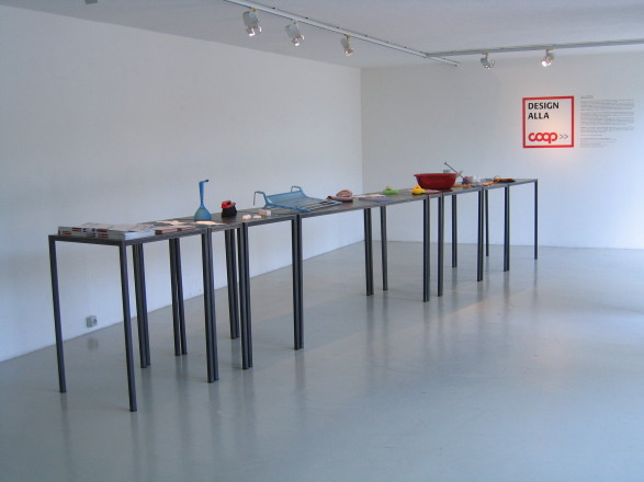 Exhibition Design alla Coop. Photo: Ivo Corrà