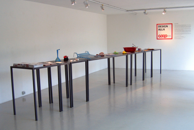 Exhibition Design alla Coop. Photo: Ivo Corrà