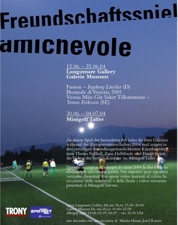 Flyer: Freundschaftsspiel – Amichevole