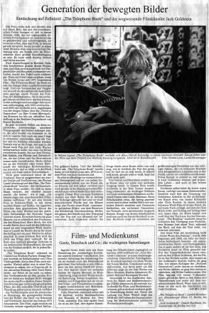 Georg Diez: Generation der bewegten Bilder. Süddeutsche Zeitung, 16.05.2009