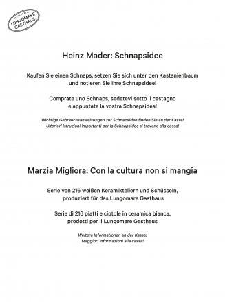 Heinz Mader: Schnapsidee