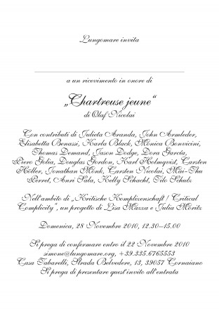 Invito: Chartreuse Jeune