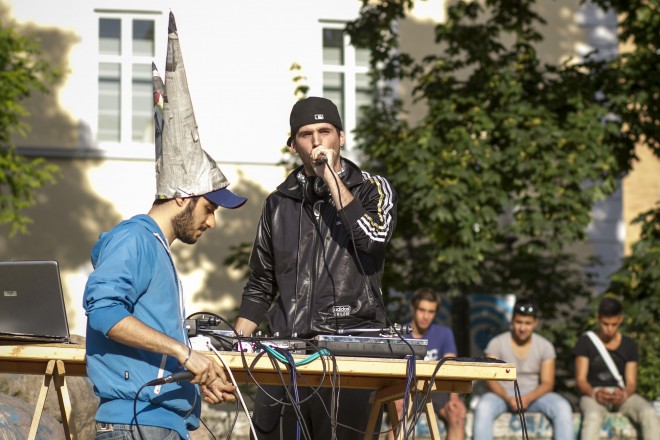 Masses & Motets: Act 1. Resistance. Photo: Daniel Mazza