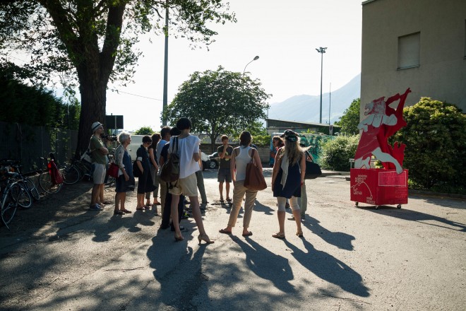 Nikolay Oleynikov: Learning Mural. Monument Tour. Photo: Daniel Mazza, 2013