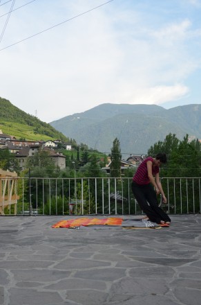 Nikolay Oleynikov: Learning Mural. Photo: Daniel Mazza, 2013
