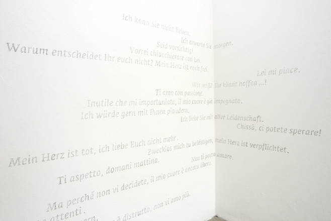 Exhibition: translating tradition. Photo: Ivo Corrà