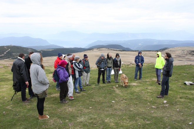Invited by the Quality of Light: Opening 3: The North of an artwork and when the pendulum becomes your hand, Photo: Agata Erlacher, 2012