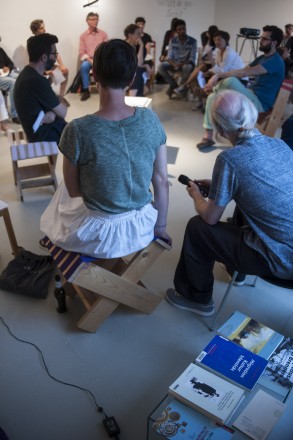 Beatrice Catanzaro, Kolar Aparna: Un approccio metaforico
all’idea di migrazione
e confine: Voci di Bolzano, Foto: Ivo Corrà, 2016 