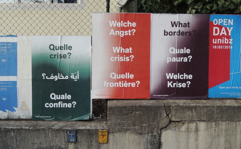 Utopia Europa, Photo: Lungomare, 2016