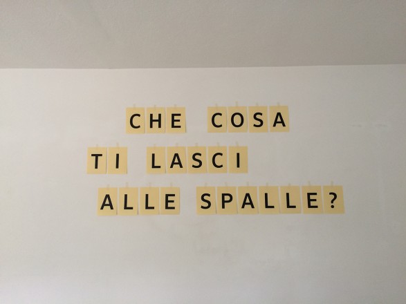 Kolar Aparna, Beatrice Catanzaro: Ein metaphorischer Zugang zu Migration und Grenzen, Foto: Lungomare 2016