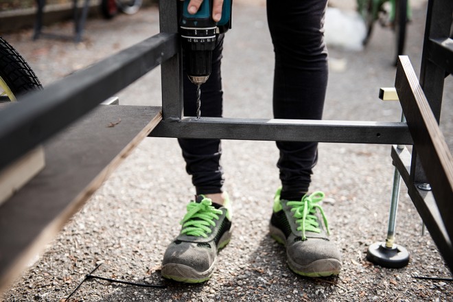 Co-Carts Workshop, a project by orizzontale. Courtesy Lungomare. Image by Claudia Corrent